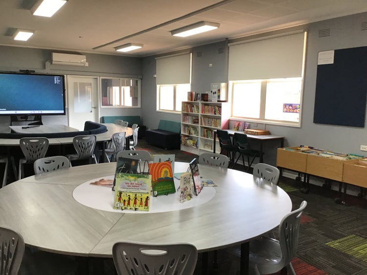 A photo of our library